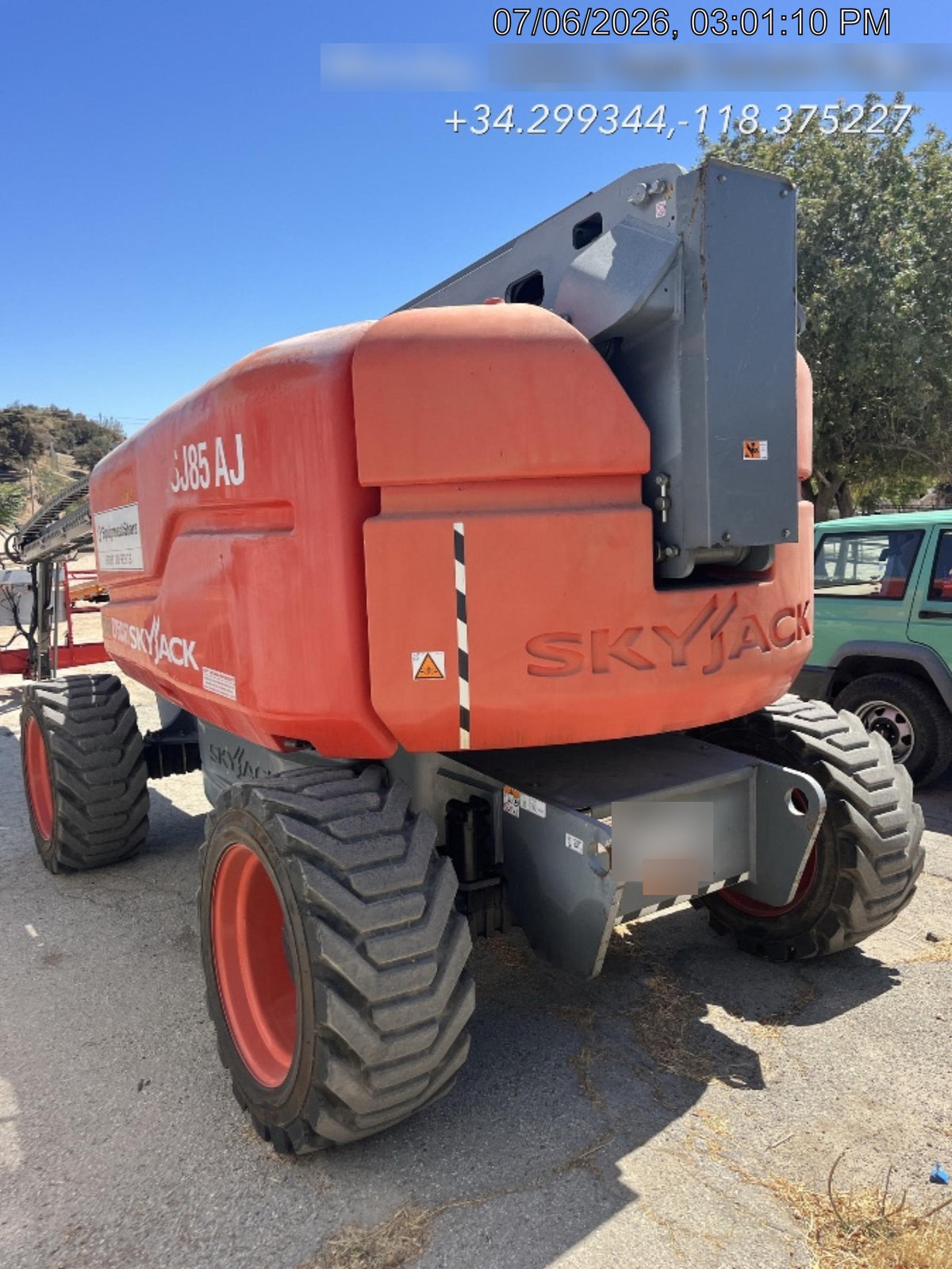 2021 SKYJACK SJ85 AJ
