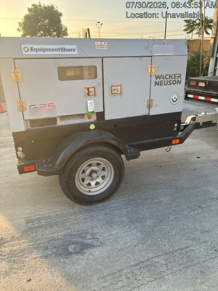2019 WACKER NEUSON G25