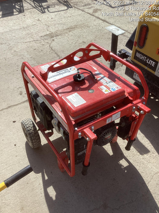 2020 Multiquip GA6HR Gen 6kW Honda GX340 GFCI Wheel Kit