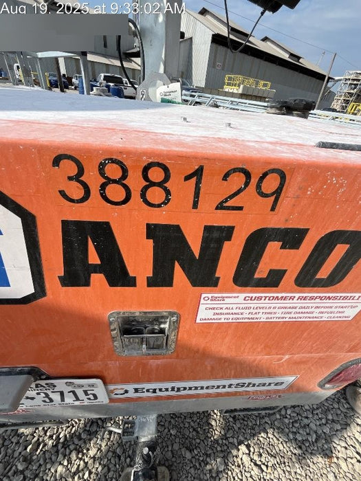 2024 Wanco WLTT-4MM4K Diesel, Deep Sea Controller, Shore Power Plug, Auto Start, (4) 350W LED Floodlights, 4kW Generator, 60 Gal Fuel Tank, 2" Ball, T3