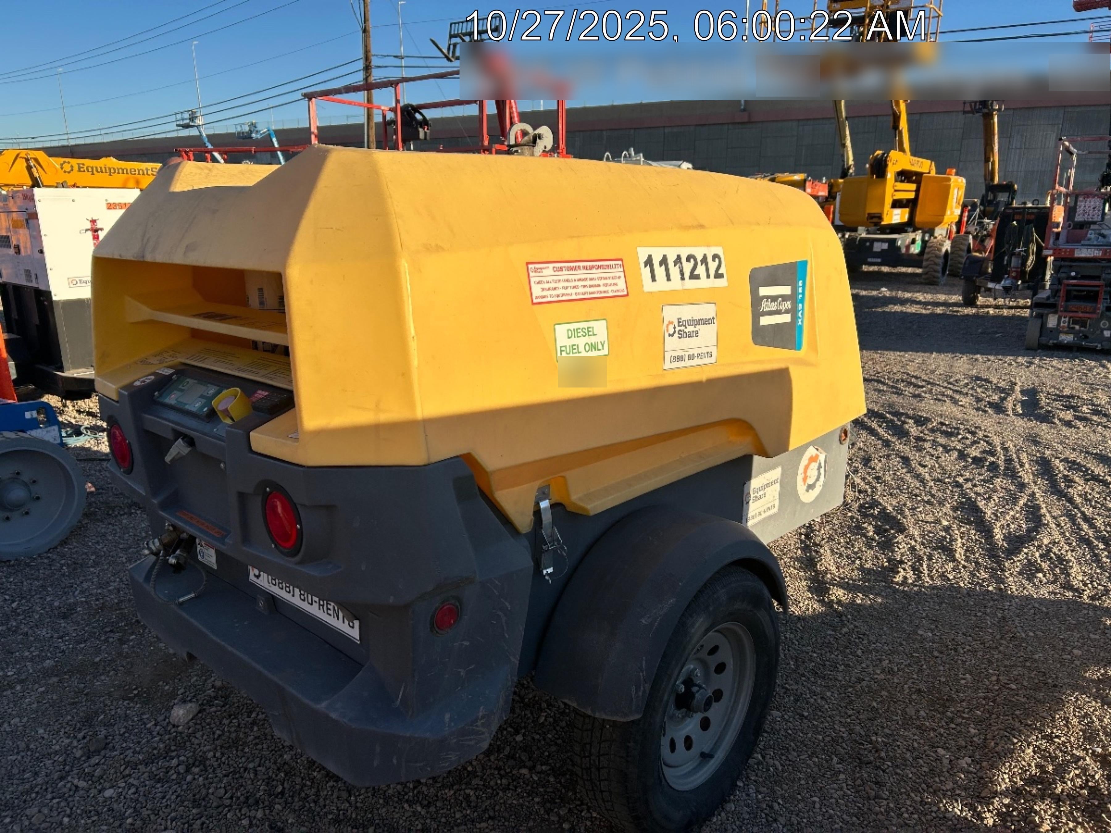 2020 ATLAS COPCO XAS188