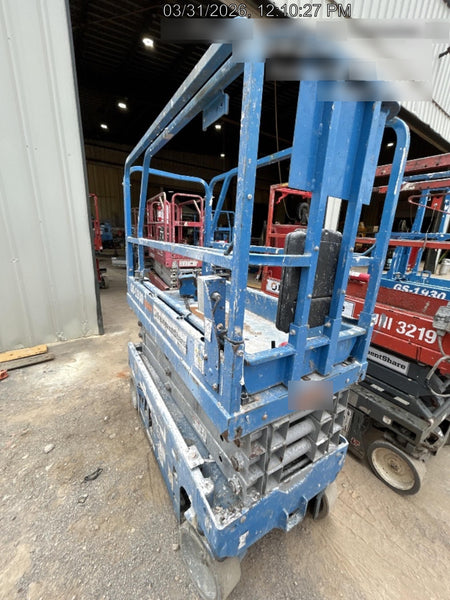 2019 Genie GS-1930 Fixed Rails with Chain Entry