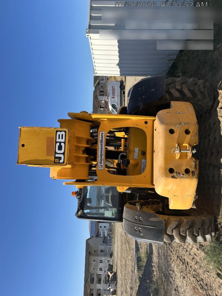 2020 JCB 510-56 Canopy, Solid Tires, Work Lights, Beacon, Aux Hydraulics, Back up Alarm, Lifting Eye, ES Decals
