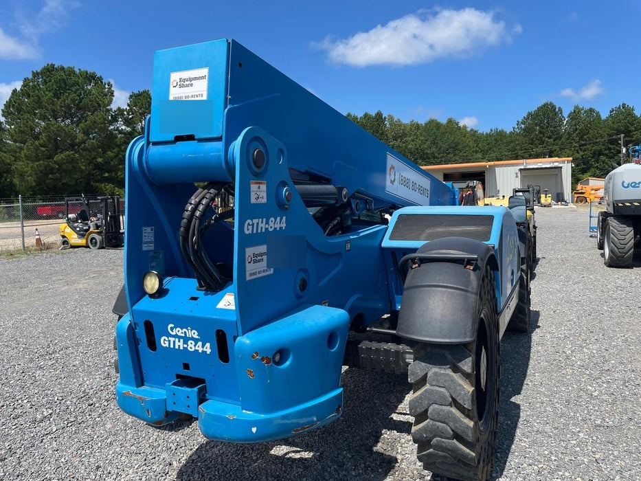 2020 Genie GTH-844 Cab/Heat/Air, Solid Tires, Work Lights, Beacon, Aux Hydraulics, Back up Alarm, Lifting Eye