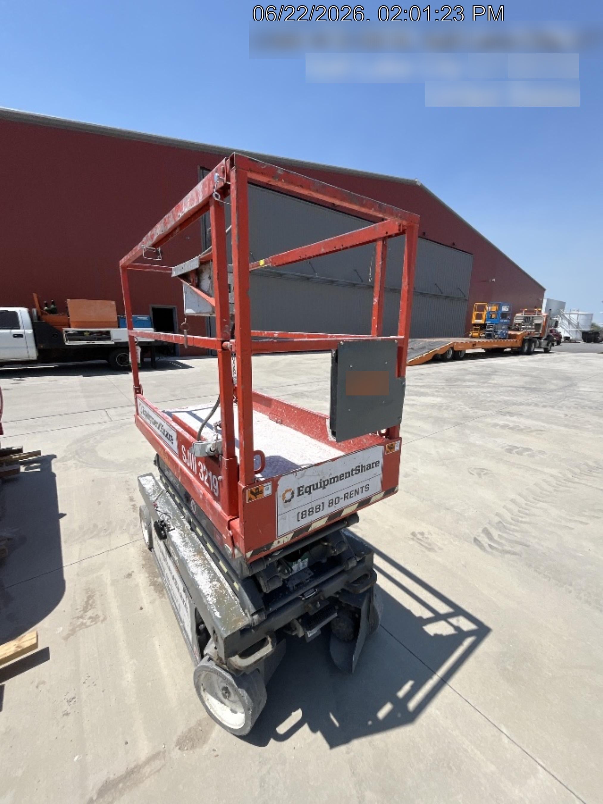 2019 Skyjack SJIII-3219 Standard Options
