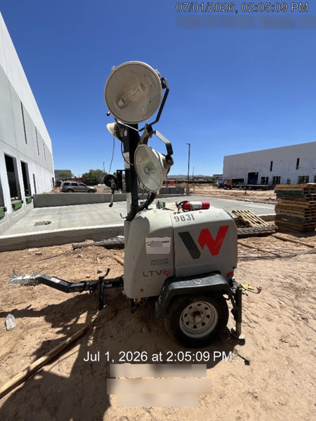 Wacker Neuson LTV6K-MH Wacker Neuson LTV6K Towable Light Tower