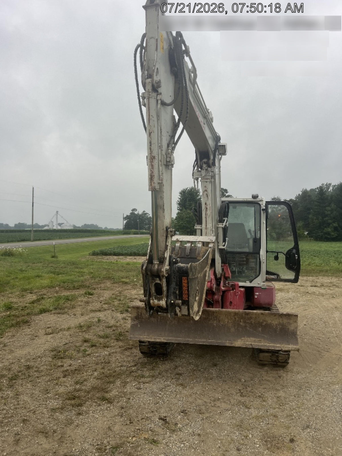 2016 TAKEUCHI TB280FR