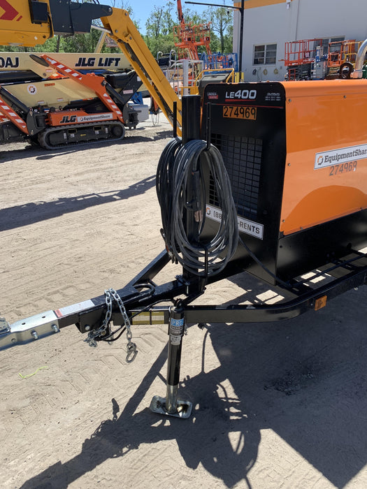 2022 Lincoln Electric LE400 Kubota V1505, Trlr, Cable Rack, Light Kit, ES Decals, T3