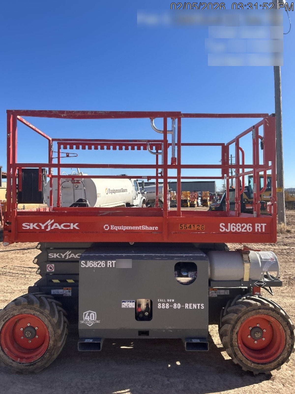 2025 SKYJACK SJ6826 RT