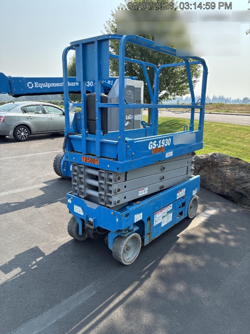 2020 Genie GS-1930 Standard Machine, 800W Inverter