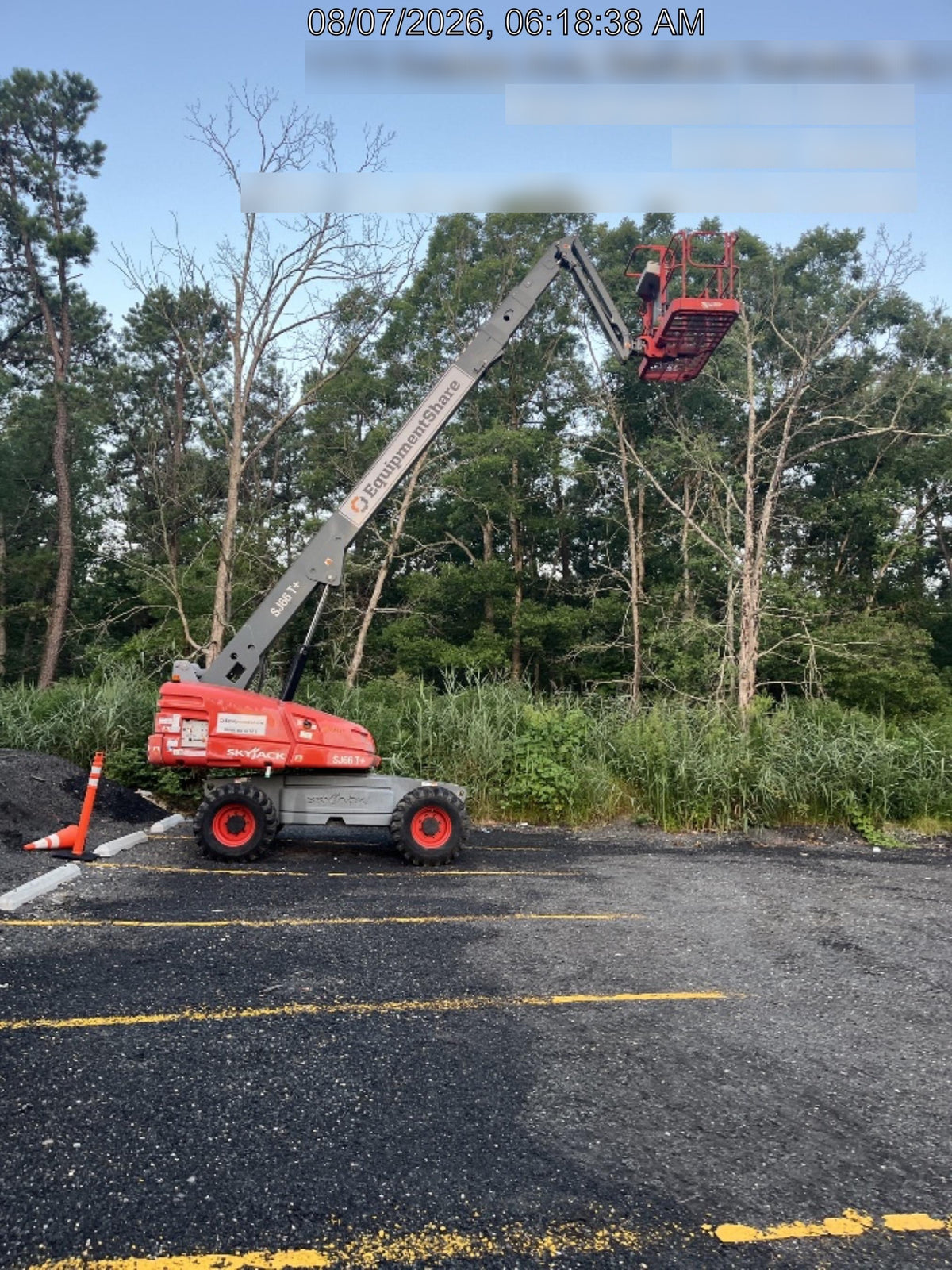 2021 SKYJACK SJ66 T+