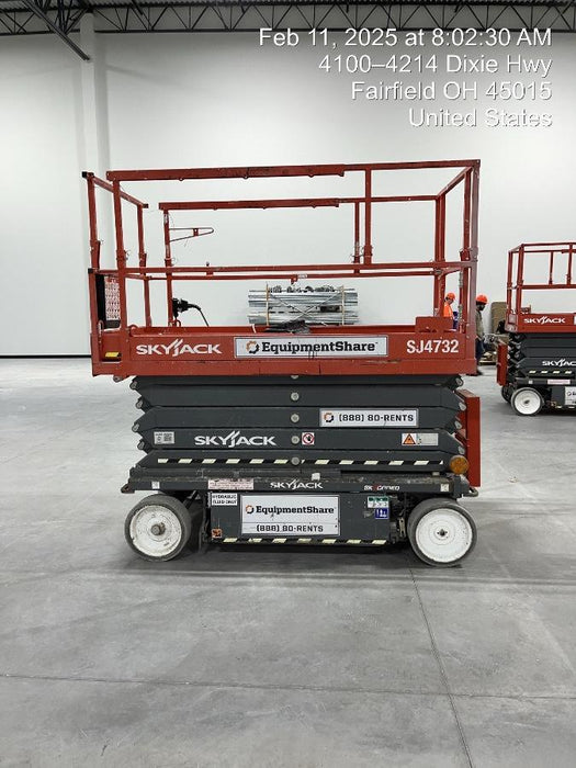 2021 Skyjack SJ4732 Hyd Drive, Sld NM Tires, DBcns, EST