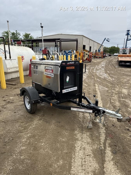 2024 Lincoln Electric LE400 Kubota V1505, Trlr, Cable Rack, Light Kit, ES Decals, T3