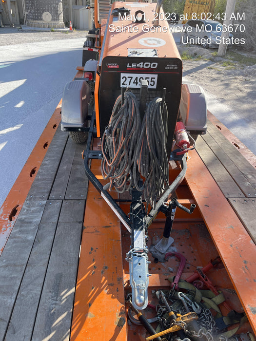 2022 Lincoln Electric LE400 Kubota V1505, Trlr, Cable Rack, Light Kit, ES Decals, T3
