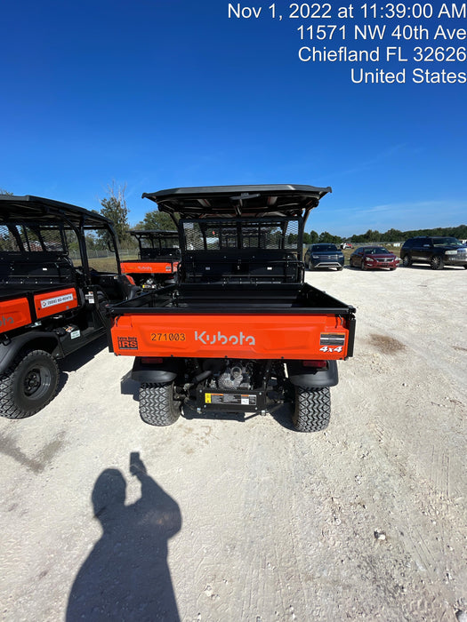 2022 KUBOTA RTV-X1140W-H (Canopy)