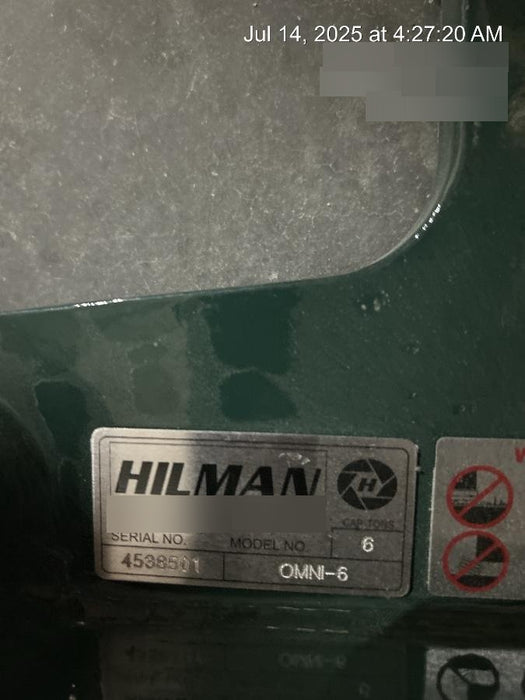 2025 HILMAN ROLLERS OMNI-6