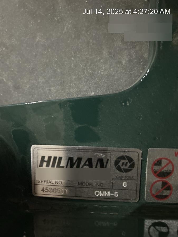2025 HILMAN ROLLERS OMNI-6