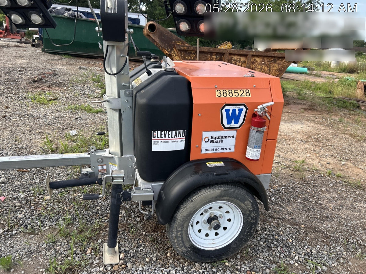 2024 Wanco WLTT-4MM4K Diesel, Deep Sea Controller, Shore Power Plug, Auto Start, (4) 350W LED Floodlights, 4kW Generator, 60 Gal Fuel Tank, 2" Ball, T3