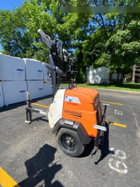 2023 Generac MLT2 Diesel, Flex Switch 120V Input, Powerzone Controller, 
(4) 320W LED Lights, 4kW Generator, 39.9 Gal Fuel Tank, 2" Ball, T3