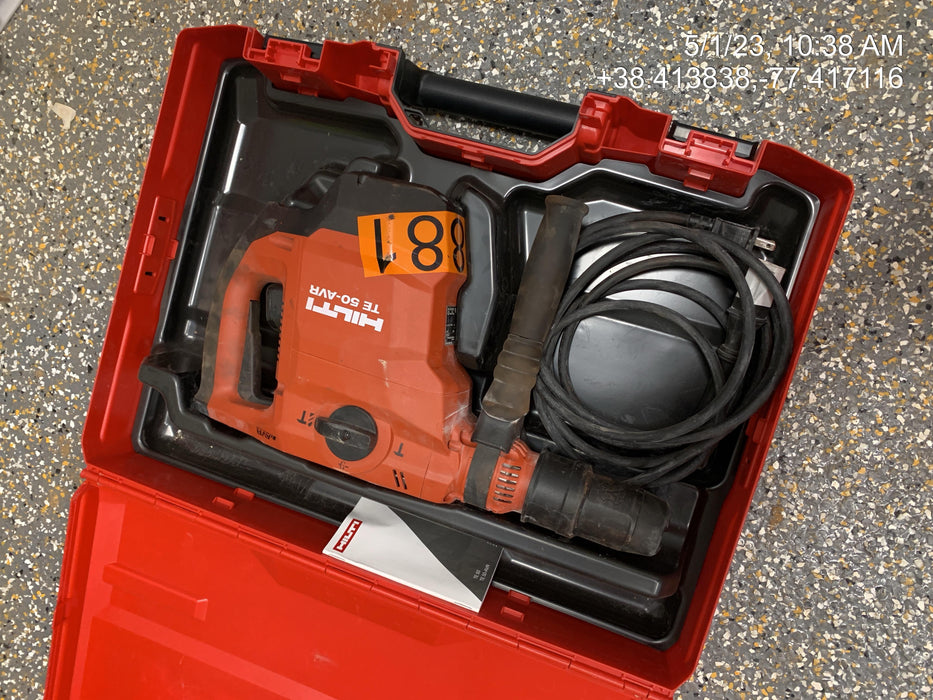 2021 HILTI TE 50-AVR