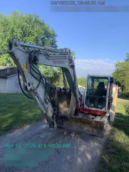 2019 Takeuchi TB290 Takeuchi TB290 Cab/Heat/AC w/Rubber Tracks, Auxiliary Hydraulics, Dozer Blade, Manual QC, 18/24/36" Buckets, Hydraulic Thumb Installed