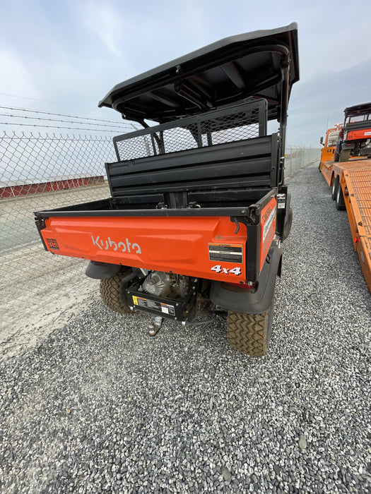 2022 Kubota RTV-X1140W-H Plastic Canopy, Windshield Acrylic Clear, LED Strobe Light, Wire Harness Kit, Back up Alarm