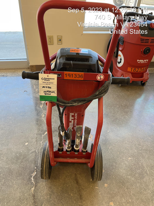 2021 HILTI TE 3000-AVR