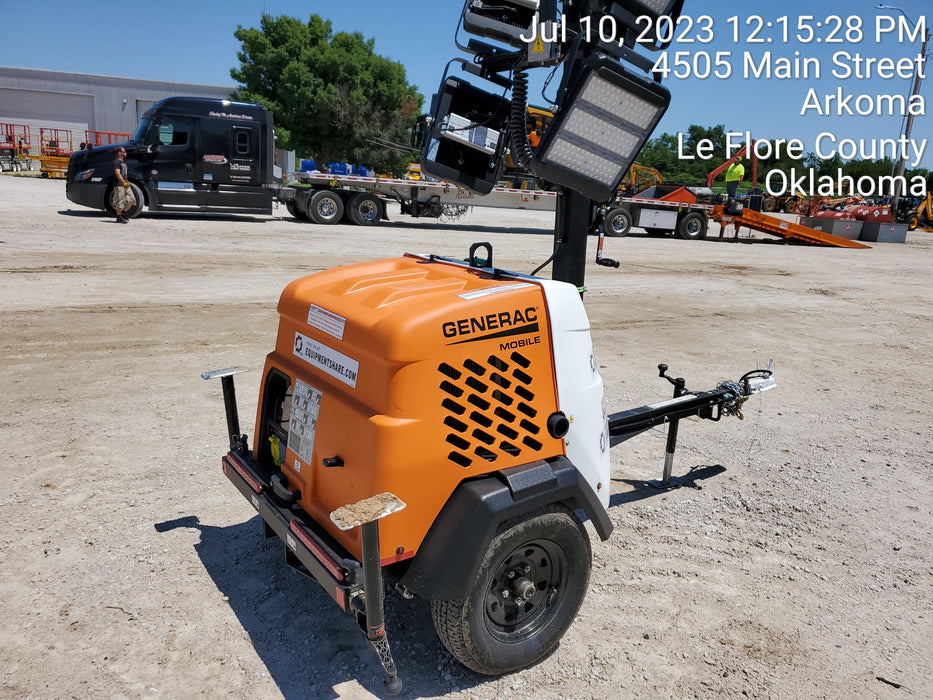 2023 Generac MLT2 Diesel, Flex Switch 120V Input, Powerzone Controller, (4) 320W LED Lights, 4kW Generator, 39.9 Gal Fuel Tank, 2" Ball, T3
