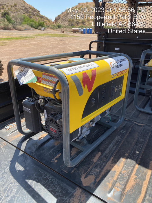 2020 WACKER NEUSON GP2500A