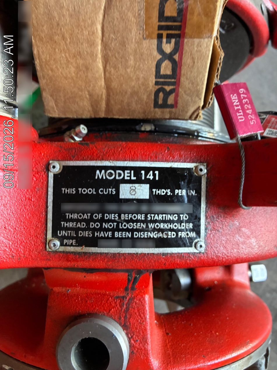 2024 RIDGID 141
