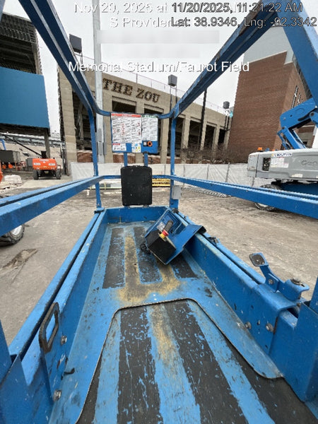 2020 Genie GS-1930 Solid Non Marking Tires, Beacon, Folding rails with half height swing gate