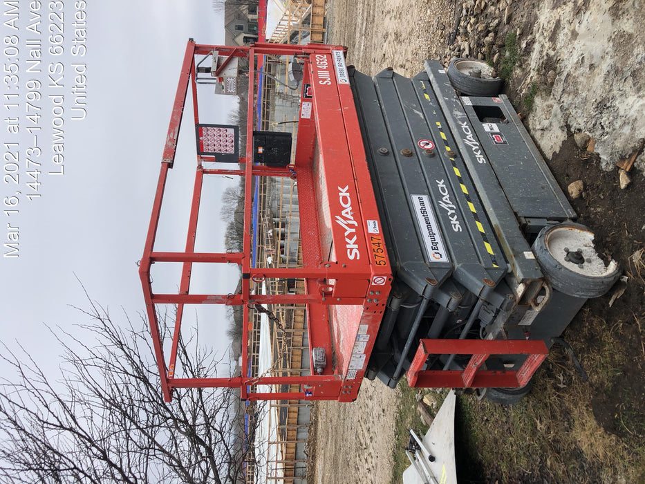 2016 Skyjack SJIII-4632 Standard Rental Specs