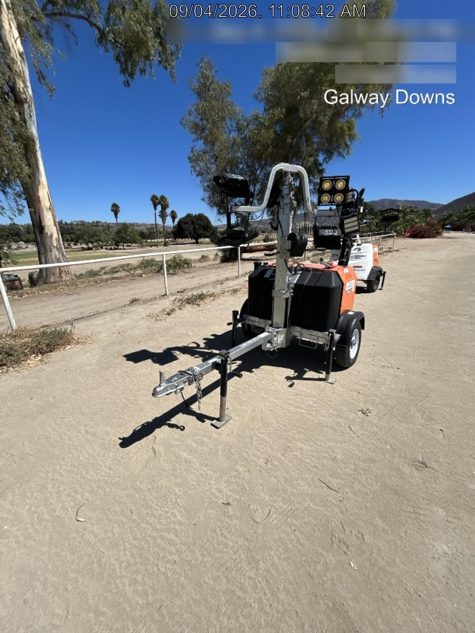 2024 Wanco WLTT-4MM4K Diesel, Deep Sea Controller, Shore Power Plug, Auto Start, (4) 350W LED Floodlights, 4kW Generator, 60 Gal Fuel Tank, 2" Ball, T3