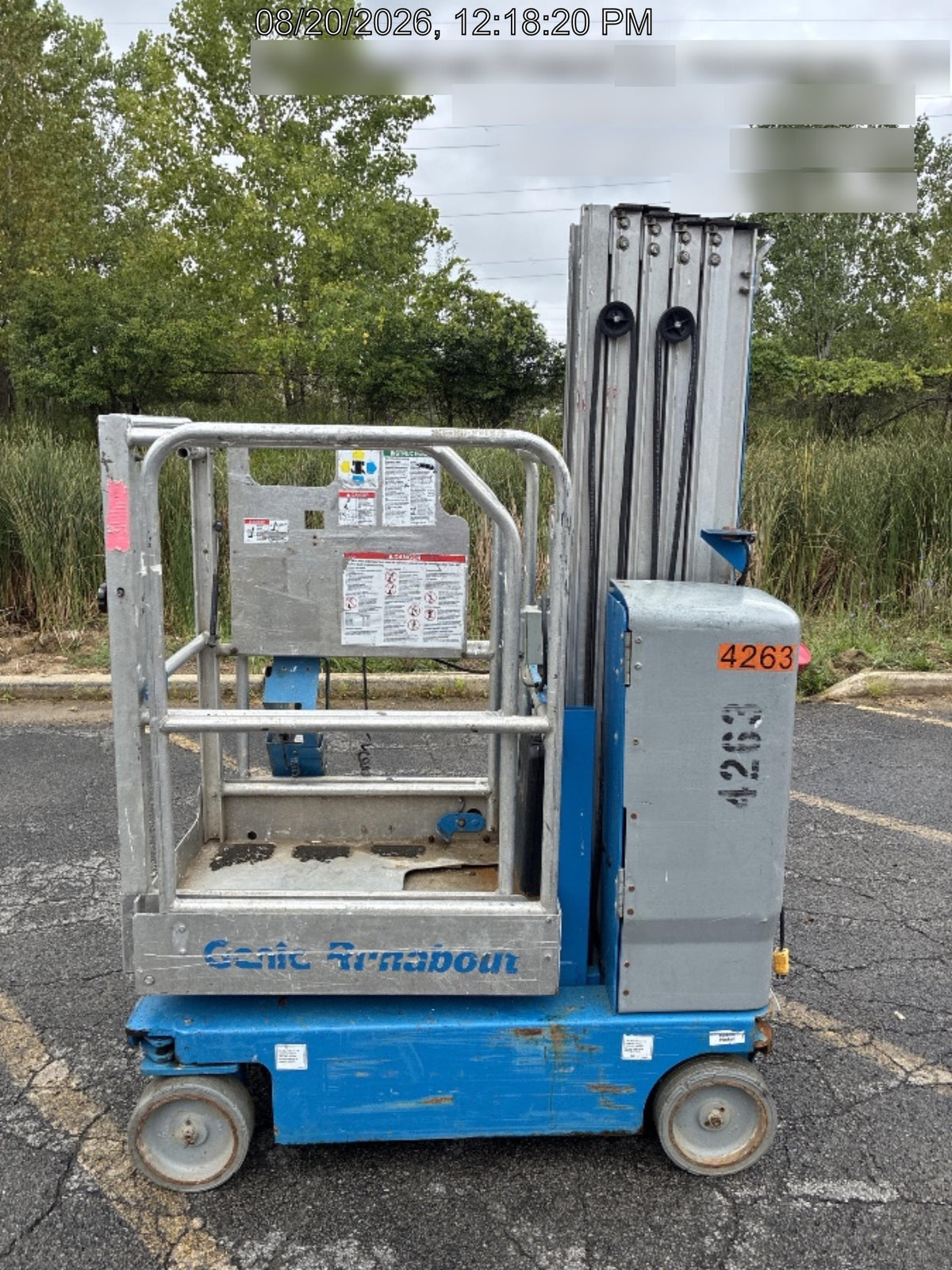 2017 GENIE GR-20