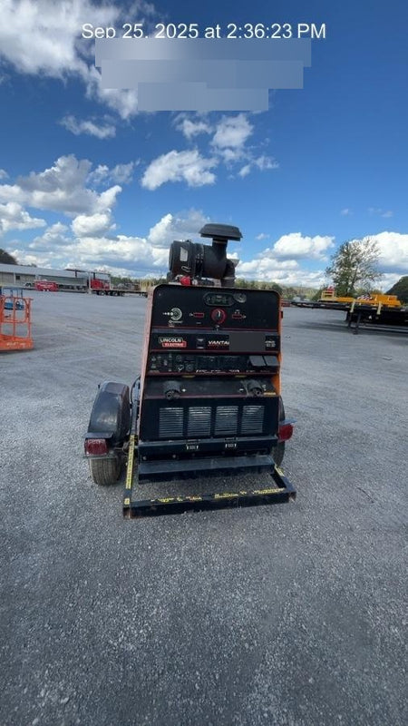 2021 Lincoln Electric Vantage 549X Ready Pak 3, ORANGE (includes trailer, cable rack, fender light kit)