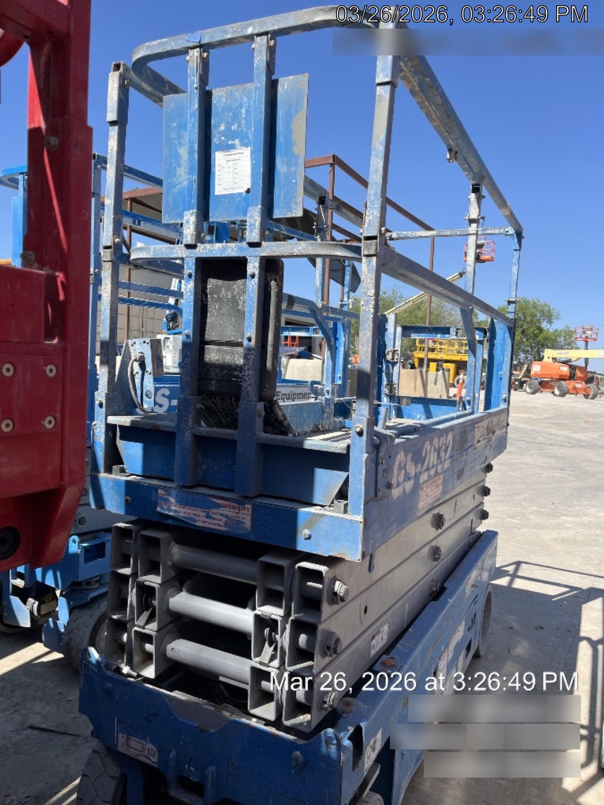 2018 Genie GS-2632 Genie GS-2632 Scissor Lift w/Standard Options