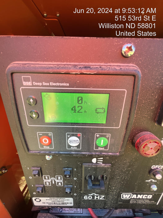 2024 Wanco WLTT-4MM4K Diesel, Deep Sea Controller, Shore Power Plug, Auto Start, (4) 350W LED Floodlights, 4kW Generator, 60 Gal Fuel Tank, 2" Ball, T3