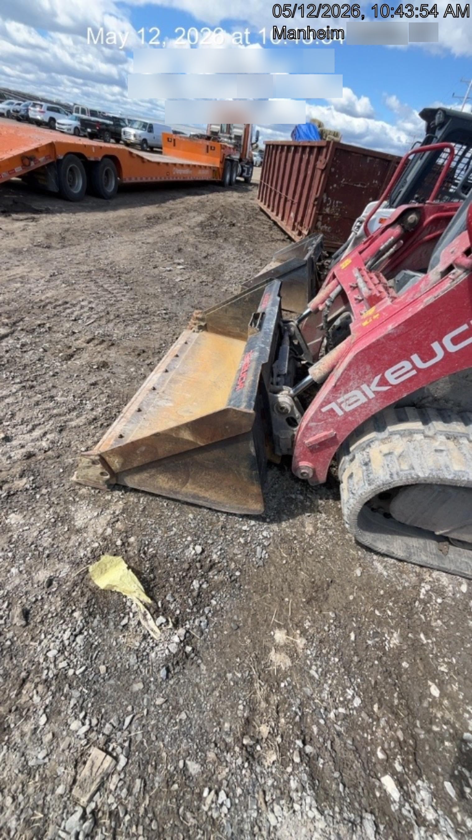 2025 TAKEUCHI 76" Smooth Bucket - Takeuchi