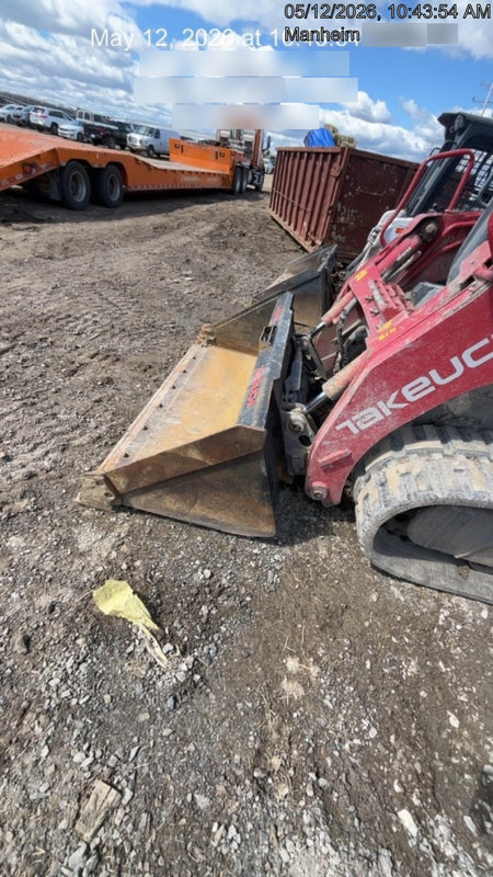 2025 TAKEUCHI 76" Smooth Bucket - Takeuchi