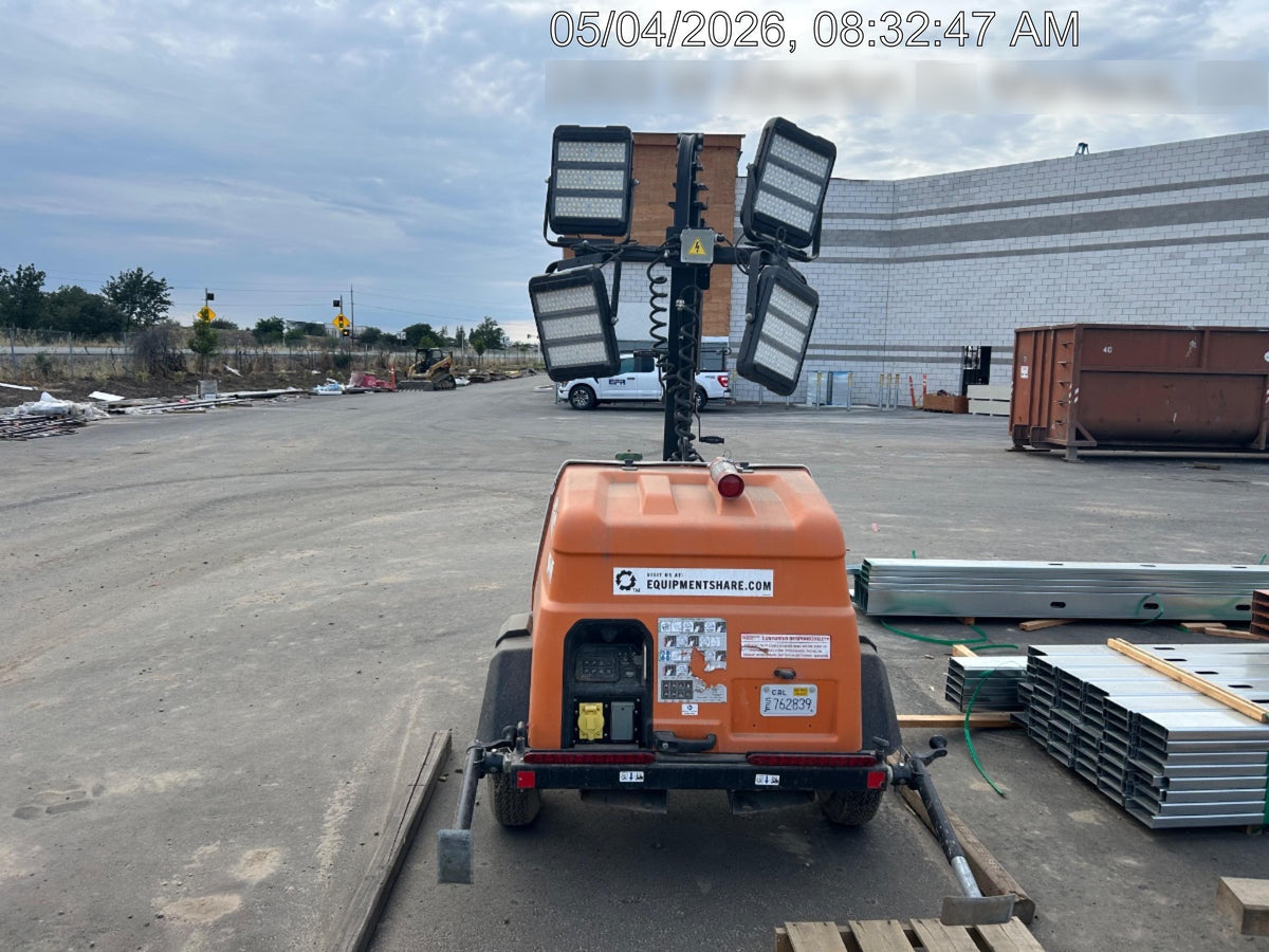 2023 Generac MLT2 Diesel, Flex Switch 120V Input, Powerzone Controller, (4) 320W LED Lights, 4kW Generator, 39.9 Gal Fuel Tank, 2" Ball, T3