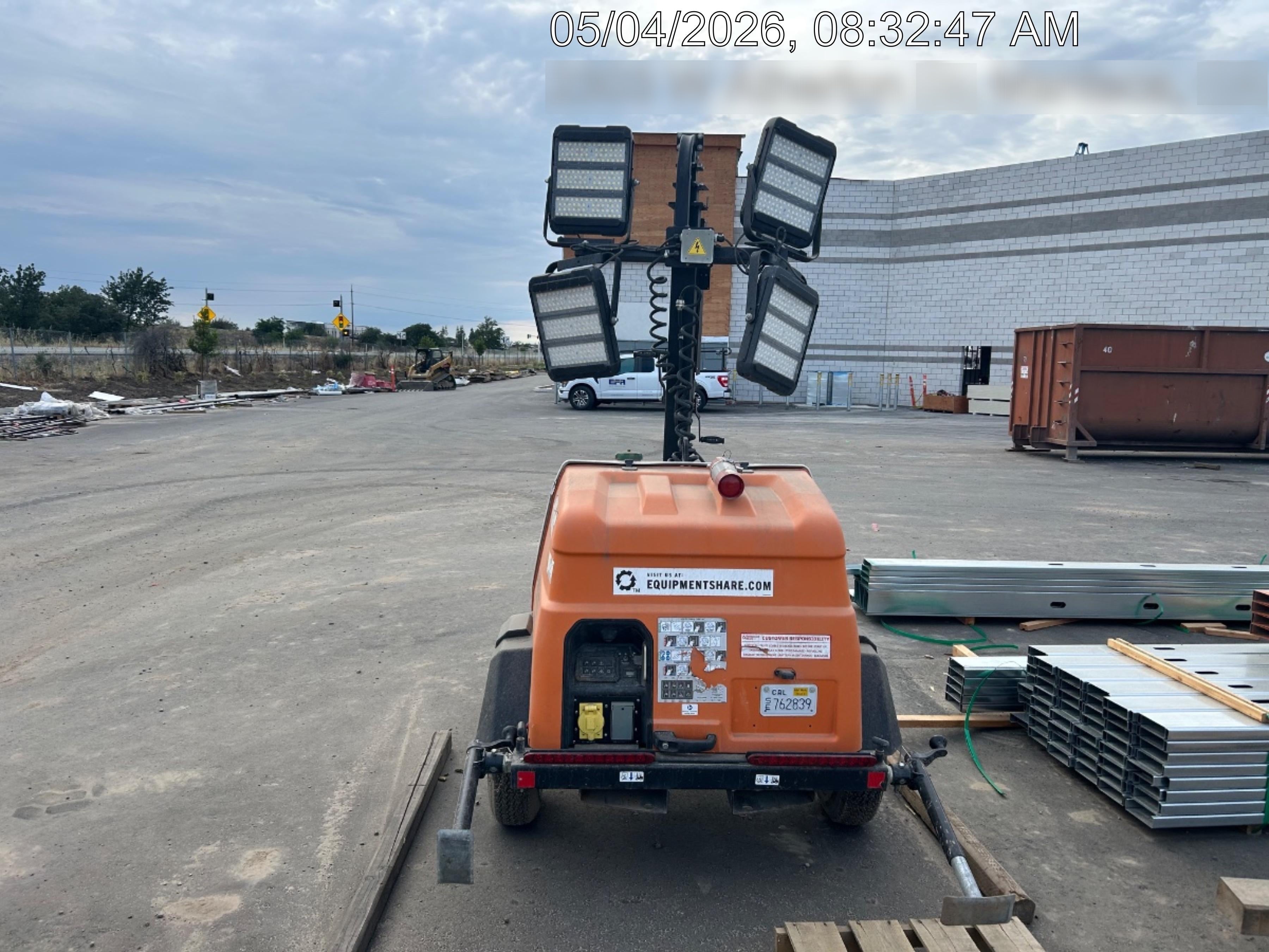 2023 Generac MLT2 Diesel, Flex Switch 120V Input, Powerzone Controller, (4) 320W LED Lights, 4kW Generator, 39.9 Gal Fuel Tank, 2" Ball, T3