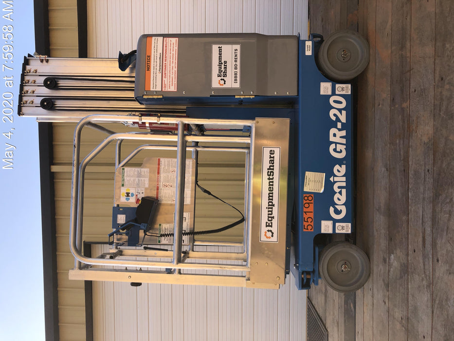 2019 GENIE GR-20