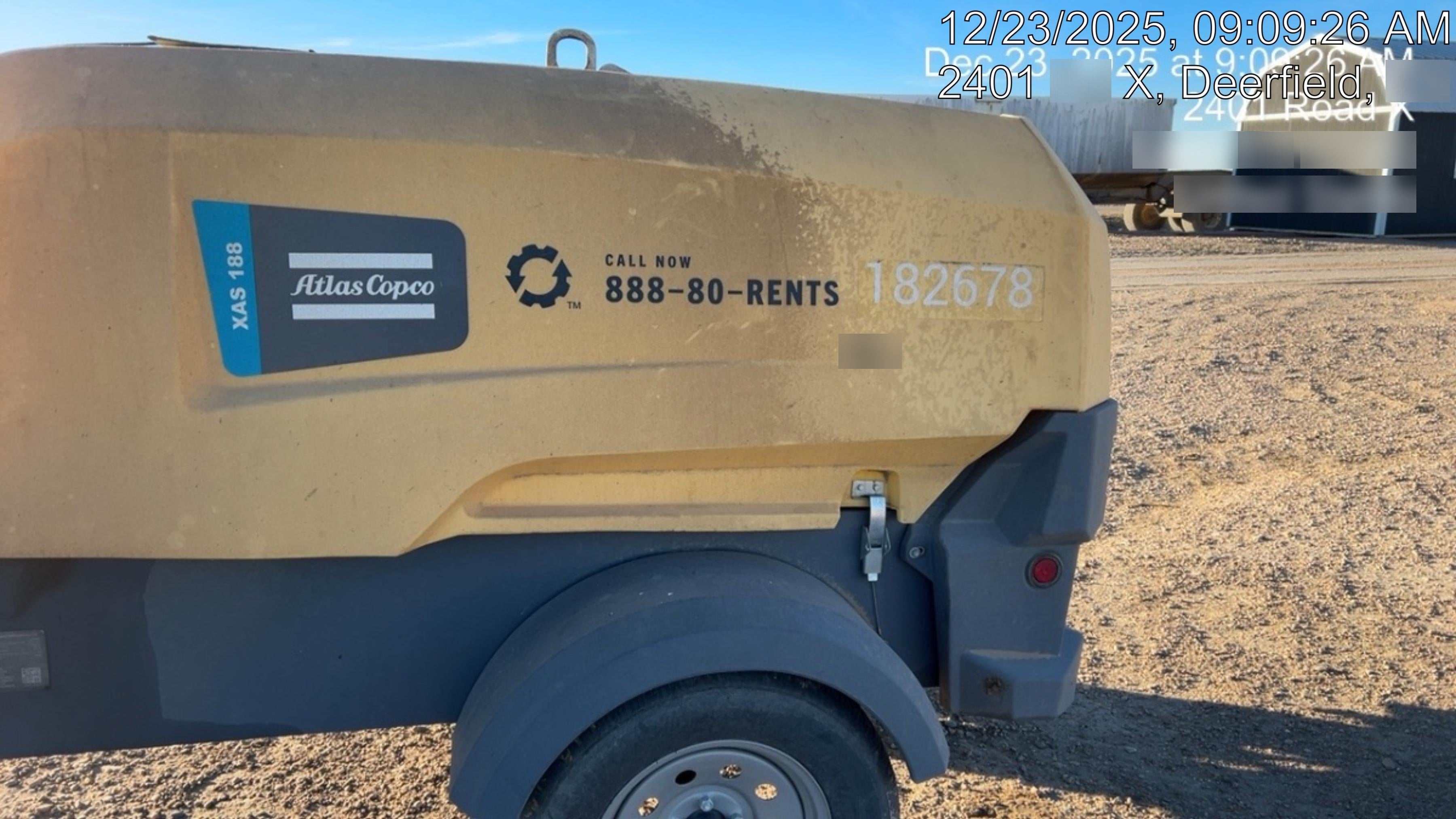 2021 ATLAS COPCO XAS188 CWK