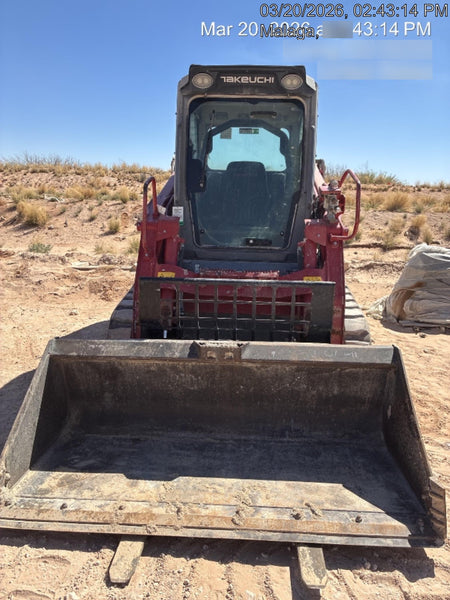 2020 Takeuchi TL12R2-CR Cab/Heat/Air, Hydraulic QC