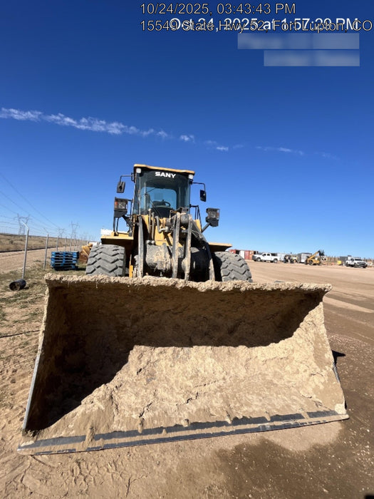 2019 Sany SW405K Tier 4, Cab, 3rd Function Hydraulics Smooth Pin On Bucket