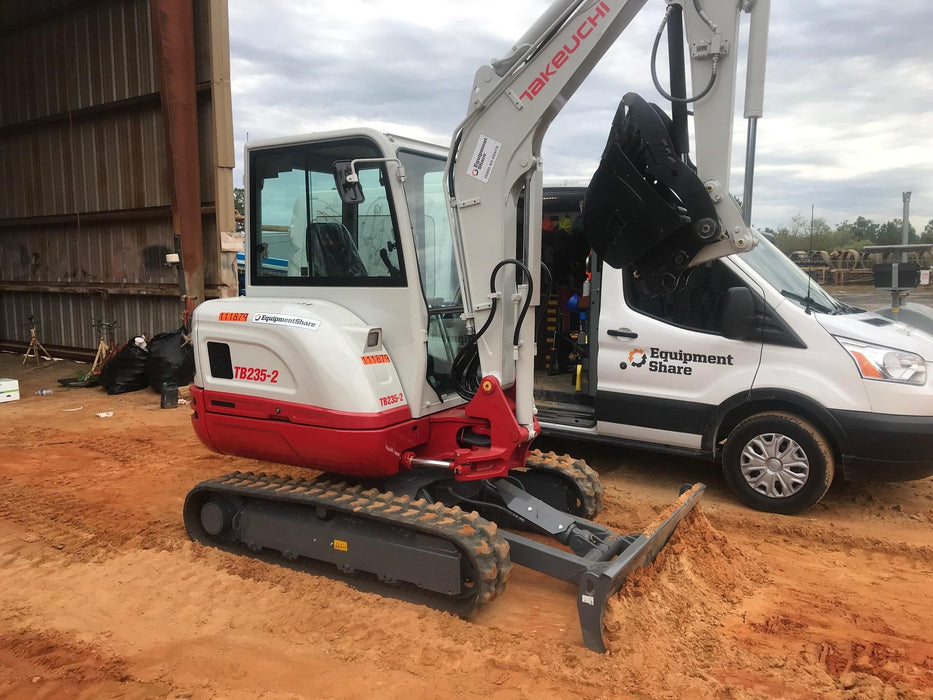 2020 Takeuchi TB-235-2CR Cab/Heat/Air, Rubber Tracks, Manual TAG QC