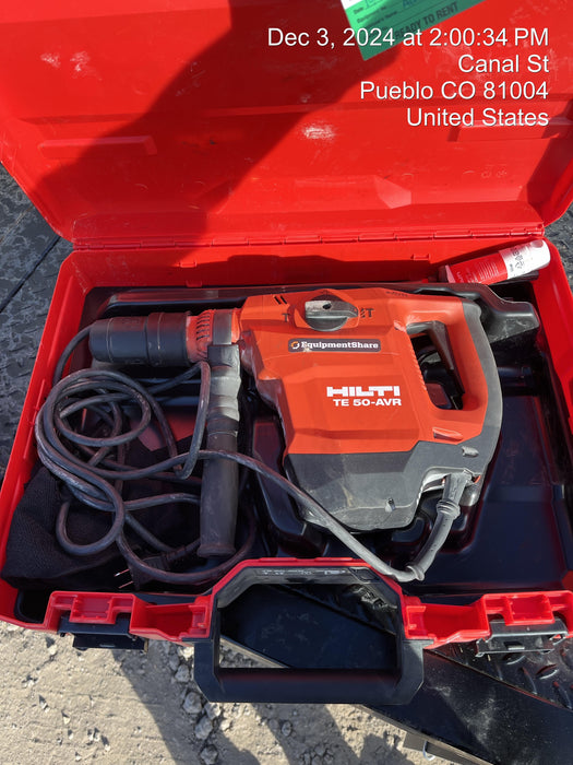 2023 HILTI TE 50-AVR