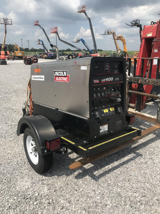 2024 Lincoln Electric LE400 Kubota V1505, Trlr, Cable Rack, Light Kit, ES Decals, T3