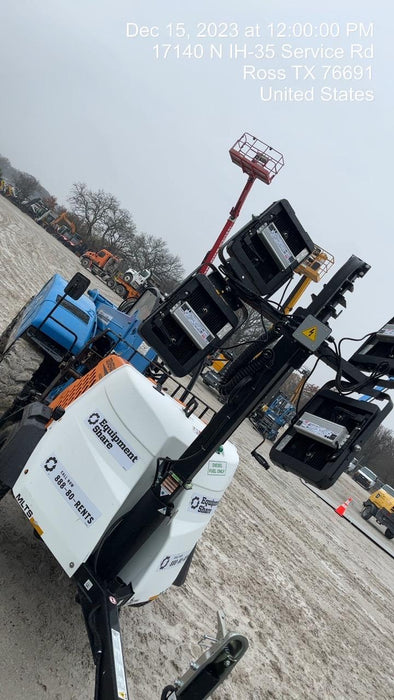 2023 Generac MLT2 Diesel, Flex Switch 120V Input, Powerzone Controller, 
(4) 320W LED Lights, 4kW Generator, 39.9 Gal Fuel Tank, 2" Ball, T3