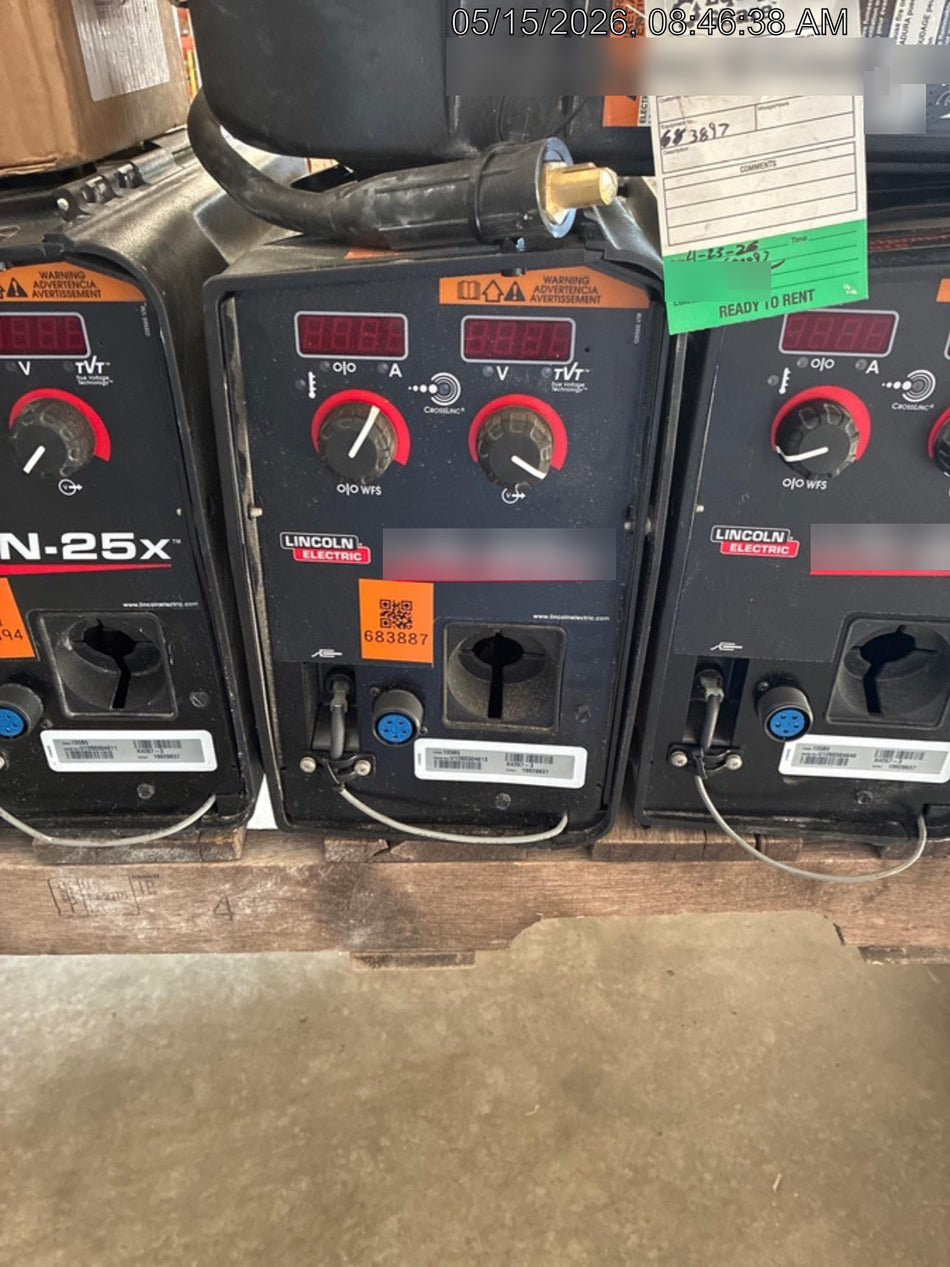 2026 LINCOLN ELECTRIC LN-25X w/Flowmeter